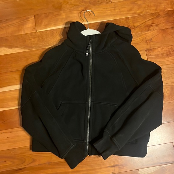 lululemon athletica Jackets & Blazers - Black Lululemon Scuba Oversized Full Zip
